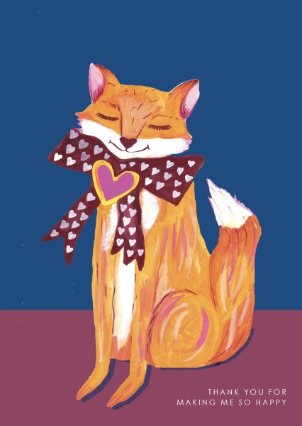 Card-Fox and Bow